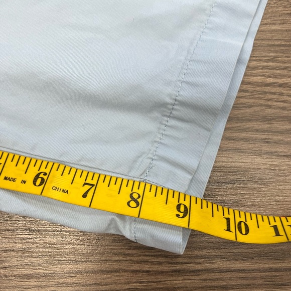 Vineyard Vines Solid Blue Chino Club Shorts 36 - Picture 3 of 6